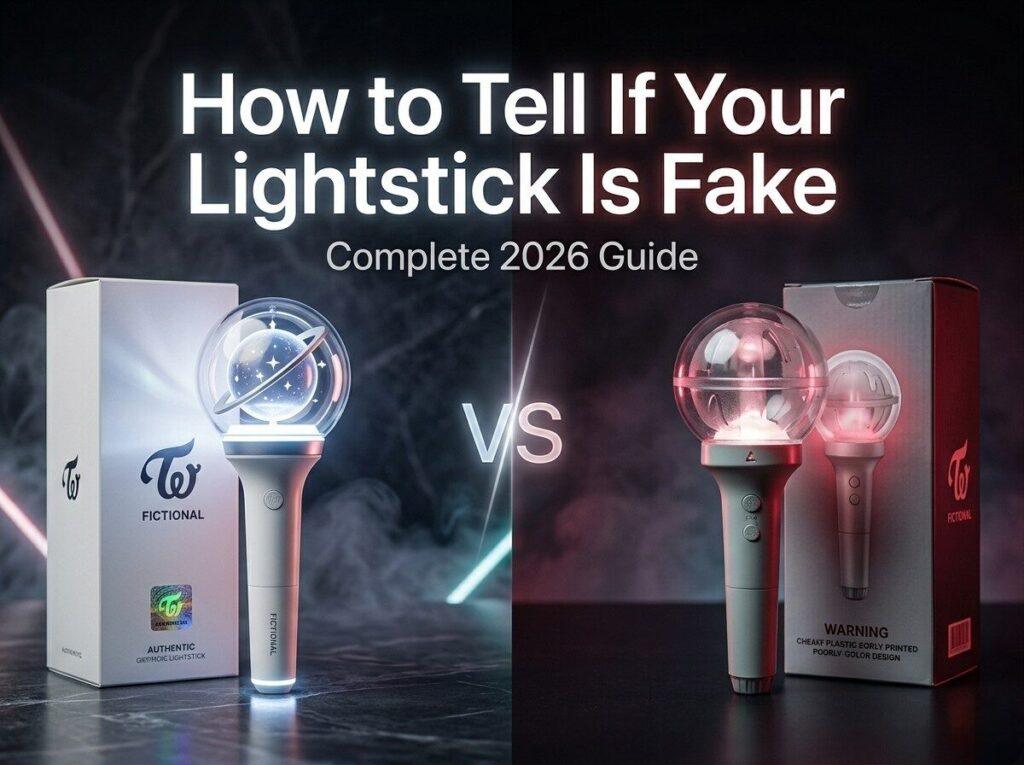Don’t Get Scammed: How to Tell If Your Lightstick Is Fake
