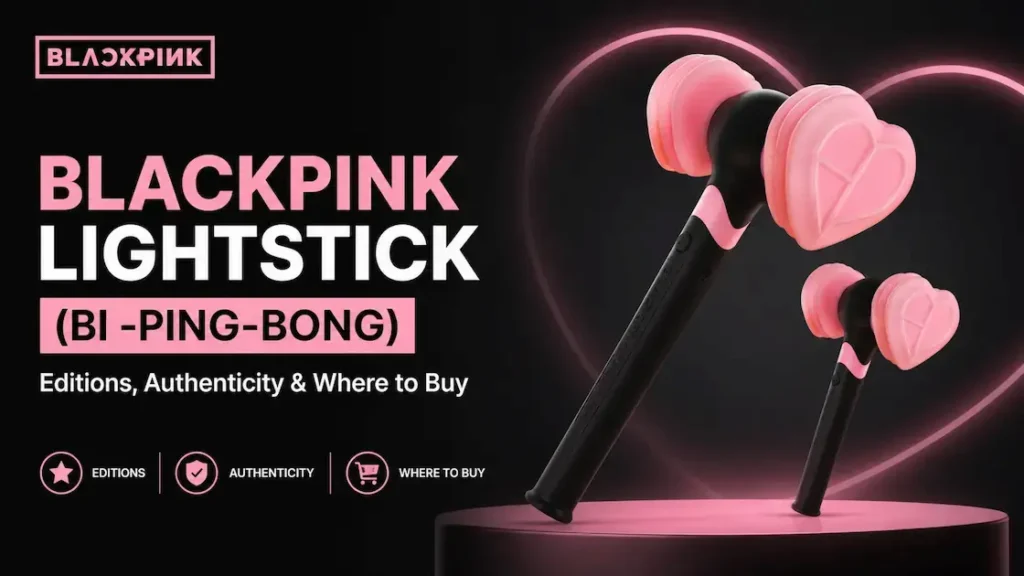 BLACKPINK Lightstick (Bl-Ping-Bong): Editions, Authenticity & Where to Buy