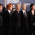 Stray Kids on the red carpet at the 40th Golden Disc Awards